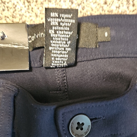 Calvin Klein Jeans Women's Dark Blue Skinny Jeans - Picture 5 of 5